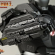 Illustration for article titled How Does War Machines Gun Work? Can He Sit Down? New Toy Pics Reveal All!
